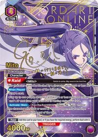 Mito (054) (SR**) - UEX06BT: Sword Art Online Vol.2 - Union Arena card