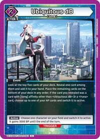 Ubiquitous dB - UEX06BT: Sword Art Online Vol.2 - Union Arena card