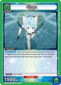 Sinon (066) - UEX06BT: Sword Art Online Vol.2 - Union Arena card