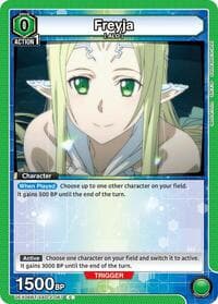 Freyja - UEX06BT: Sword Art Online Vol.2 - Union Arena card