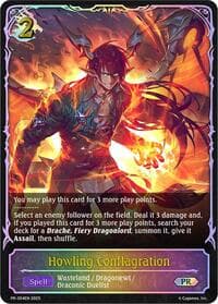Howling Conflagration - Shadowverse: Evolve Promo Cards - Shadowverse: Evolve card