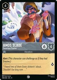 Amos Slade - Tenacious Tracker - Winterspell - Disney Lorcana card