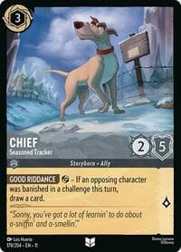 Chief - Seasoned Tracker - Winterspell - Disney Lorcana card