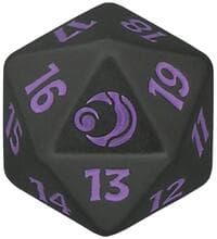 Lorwyn Eclipsed Prerelease Spindown Life Counter (Purple) - Wizards of the Coast Dice - Life Counters card