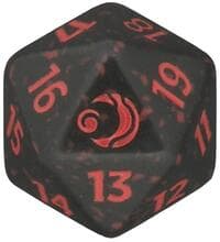 Lorwyn Eclipsed Prerelease Spindown Life Counter (Red) - Wizards of the Coast Dice - Life Counters card