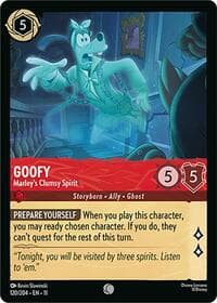 Goofy - Marley's Clumsy Spirit - Winterspell - Disney Lorcana card