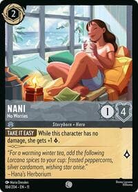 Nani - No Worries - Winterspell - Disney Lorcana card