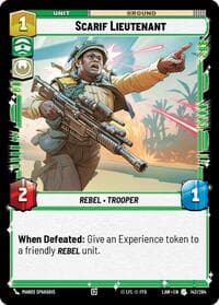 Scarif Lieutenant - A Lawless Time - Star Wars: Unlimited card