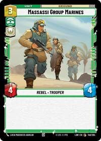 Massassi Group Marines - A Lawless Time - Star Wars: Unlimited card