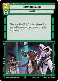 Common Cause - A Lawless Time - Star Wars: Unlimited card