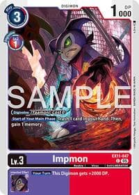 Impmon - Dawn of Liberator - Digimon Card Game card