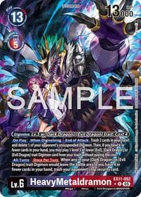 HeavyMetaldramon (Box Topper) - Dawn of Liberator - Digimon Card Game card