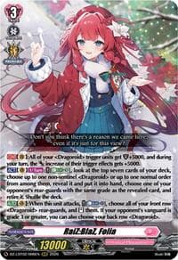 RaiZ:BlaZ, Folia - DZ-LBT02: Lyrical Monasterio Season of Wonders - Cardfight Vanguard card