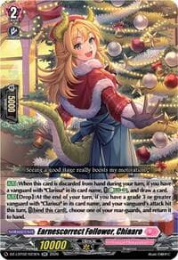 Earnescorrect Follower, Chiaaro - DZ-LBT02: Lyrical Monasterio Season of Wonders - Cardfight Vanguard card