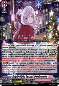 Frigid Night Gospel, Heidemarie - DZ-LBT02: Lyrical Monasterio Season of Wonders - Cardfight Vanguard card
