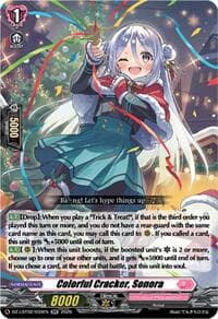 Colorful Cracker, Sonora - DZ-LBT02: Lyrical Monasterio Season of Wonders - Cardfight Vanguard card