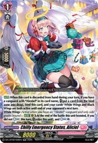 Chilly Emergency Status, Aliciel - DZ-LBT02: Lyrical Monasterio Season of Wonders - Cardfight Vanguard card