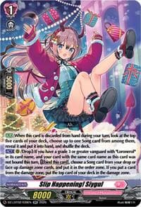 Slip Happening! Siygul - DZ-LBT02: Lyrical Monasterio Season of Wonders - Cardfight Vanguard card
