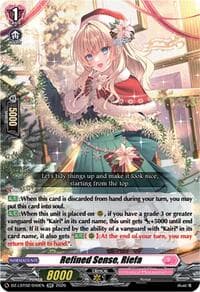 Refined Sense, Riefa - DZ-LBT02: Lyrical Monasterio Season of Wonders - Cardfight Vanguard card