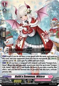 Build a Snowman, Whiero - DZ-LBT02: Lyrical Monasterio Season of Wonders - Cardfight Vanguard card