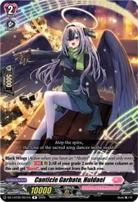 Canticle Garbato, Huldael - DZ-LBT02: Lyrical Monasterio Season of Wonders - Cardfight Vanguard card