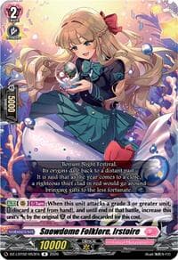Snowdome Folklore, Irstoire - DZ-LBT02: Lyrical Monasterio Season of Wonders - Cardfight Vanguard card