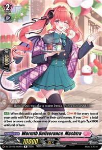 Warmth Deliverance, Mashtra - DZ-LBT02: Lyrical Monasterio Season of Wonders - Cardfight Vanguard card