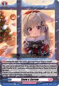 Snow & Sorrow - DZ-LBT02: Lyrical Monasterio Season of Wonders - Cardfight Vanguard card