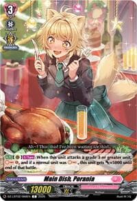 Main Dish, Porania - DZ-LBT02: Lyrical Monasterio Season of Wonders - Cardfight Vanguard card