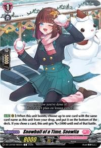 Snowball of a Time, Snowlia - DZ-LBT02: Lyrical Monasterio Season of Wonders - Cardfight Vanguard card
