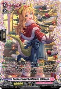 Earnescorrect Follower, Chiaaro (FR) - DZ-LBT02: Lyrical Monasterio Season of Wonders - Cardfight Vanguard card