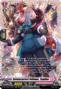 Earnescorrect Follower, Tuadine (FR) - DZ-LBT02: Lyrical Monasterio Season of Wonders - Cardfight Vanguard card