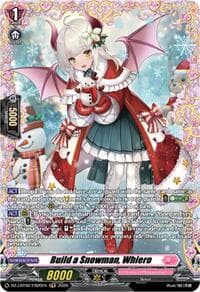 Build a Snowman, Whiero (FR) - DZ-LBT02: Lyrical Monasterio Season of Wonders - Cardfight Vanguard card