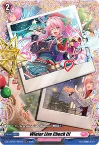 Winter Live Check It! (FR) - DZ-LBT02: Lyrical Monasterio Season of Wonders - Cardfight Vanguard card