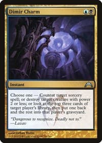 Dimir Charm - Gatecrash - Magic: The Gathering card