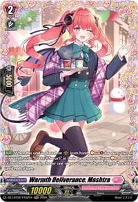 Warmth Deliverance, Mashtra (FR) - DZ-LBT02: Lyrical Monasterio Season of Wonders - Cardfight Vanguard card