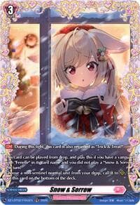 Snow & Sorrow (FR) - DZ-LBT02: Lyrical Monasterio Season of Wonders - Cardfight Vanguard card