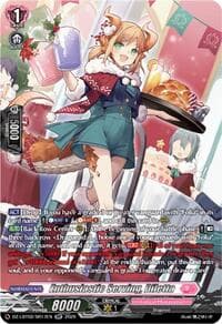 Enthusiastic Serving, Diletta (SR) - DZ-LBT02: Lyrical Monasterio Season of Wonders - Cardfight Vanguard card
