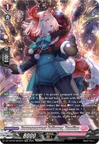 Earnescorrect Follower, Tuadine (SR) - DZ-LBT02: Lyrical Monasterio Season of Wonders - Cardfight Vanguard card