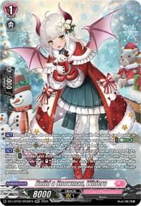 Build a Snowman, Whiero (SR) - DZ-LBT02: Lyrical Monasterio Season of Wonders - Cardfight Vanguard card