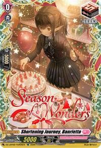 Shortening Journey, Banrietta - DZ-LBT02: Lyrical Monasterio Season of Wonders - Cardfight Vanguard card