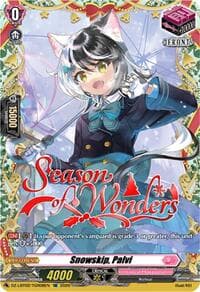 Snowskip, Palvi - DZ-LBT02: Lyrical Monasterio Season of Wonders - Cardfight Vanguard card