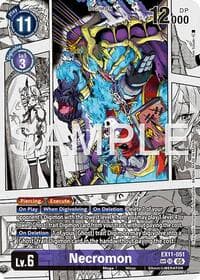 Necromon (SP) - Dawn of Liberator - Digimon Card Game card