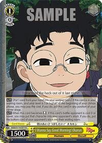 I Wanna Say Good Morning! Okarun - DANDADAN - Weiss Schwarz card