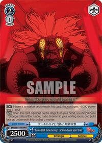 Fusion With Turbo Granny! Location-Bound Spirit Crab - DANDADAN - Weiss Schwarz card