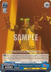 "The Awesome Zone" Serpoian (A) - DANDADAN - Weiss Schwarz card