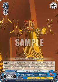 "The Awesome Zone" Serpoian (C) - DANDADAN - Weiss Schwarz card