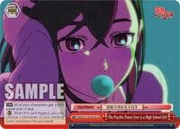 The Psychic Power User is a High School Girl - DANDADAN - Weiss Schwarz card