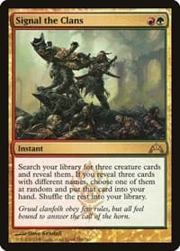 Signal the Clans - Gatecrash - Magic: The Gathering card
