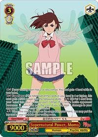 Supernatural Power, Momo (DAN) - DANDADAN - Weiss Schwarz card